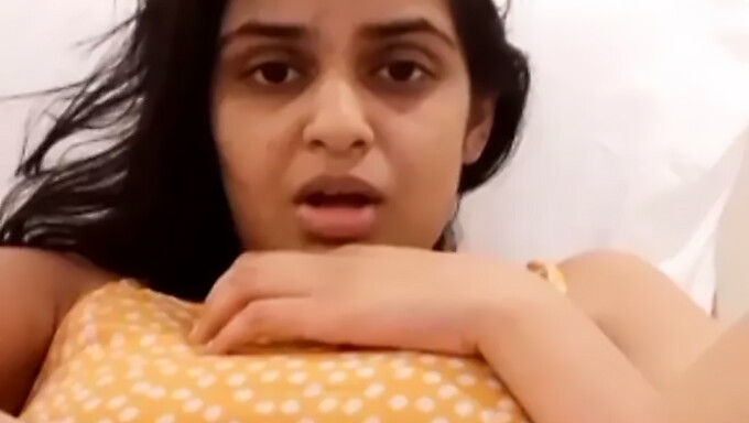 Sri Lankan beauty indulges in solo play with sex toys