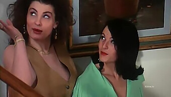 Retro Talianska Pornohviezda V Klasickej Porno Produkcii