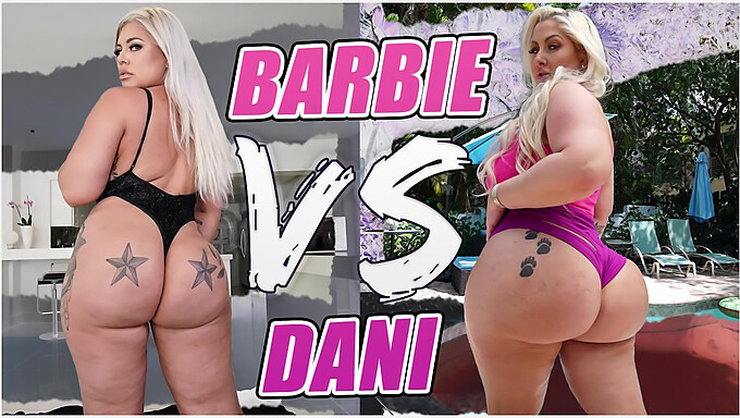 Mz Dani og Ashley Barbie spiller hovedrollerne i en episk smuk, fed kvinde-showdown