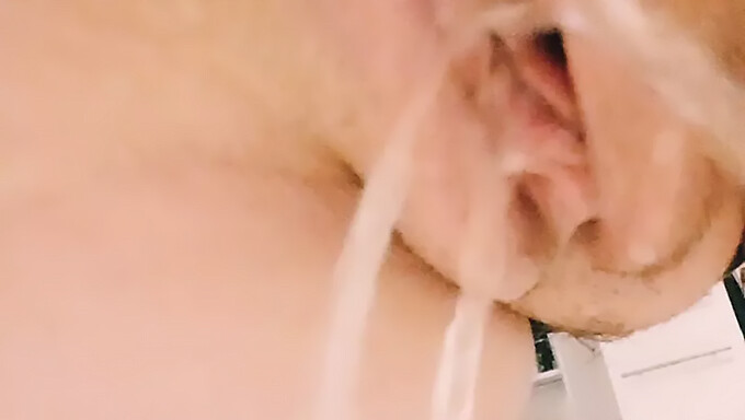 Wet and wild lesbian playtime with piss and shower