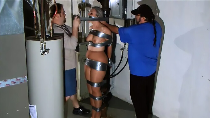 Bondage with duct tape: A kinky distressing experience