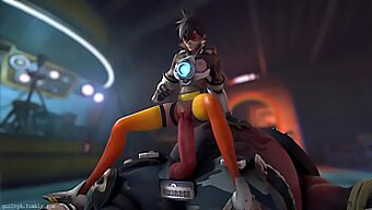 Experimentează întâlnirea electrizantă dintre Tracer și Roadhog în acest videoclip animat Overwatch.